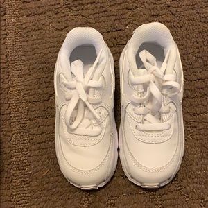 Toddler Boys Size 7C White Nike AirMax